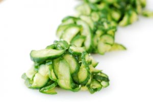 Korean cucumber side dish