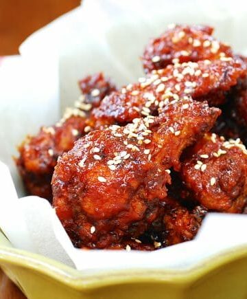 DSC 08611 e1422815370113 360x435 - Yangnyeom Chicken (Spicy Korean Fried Chicken)
