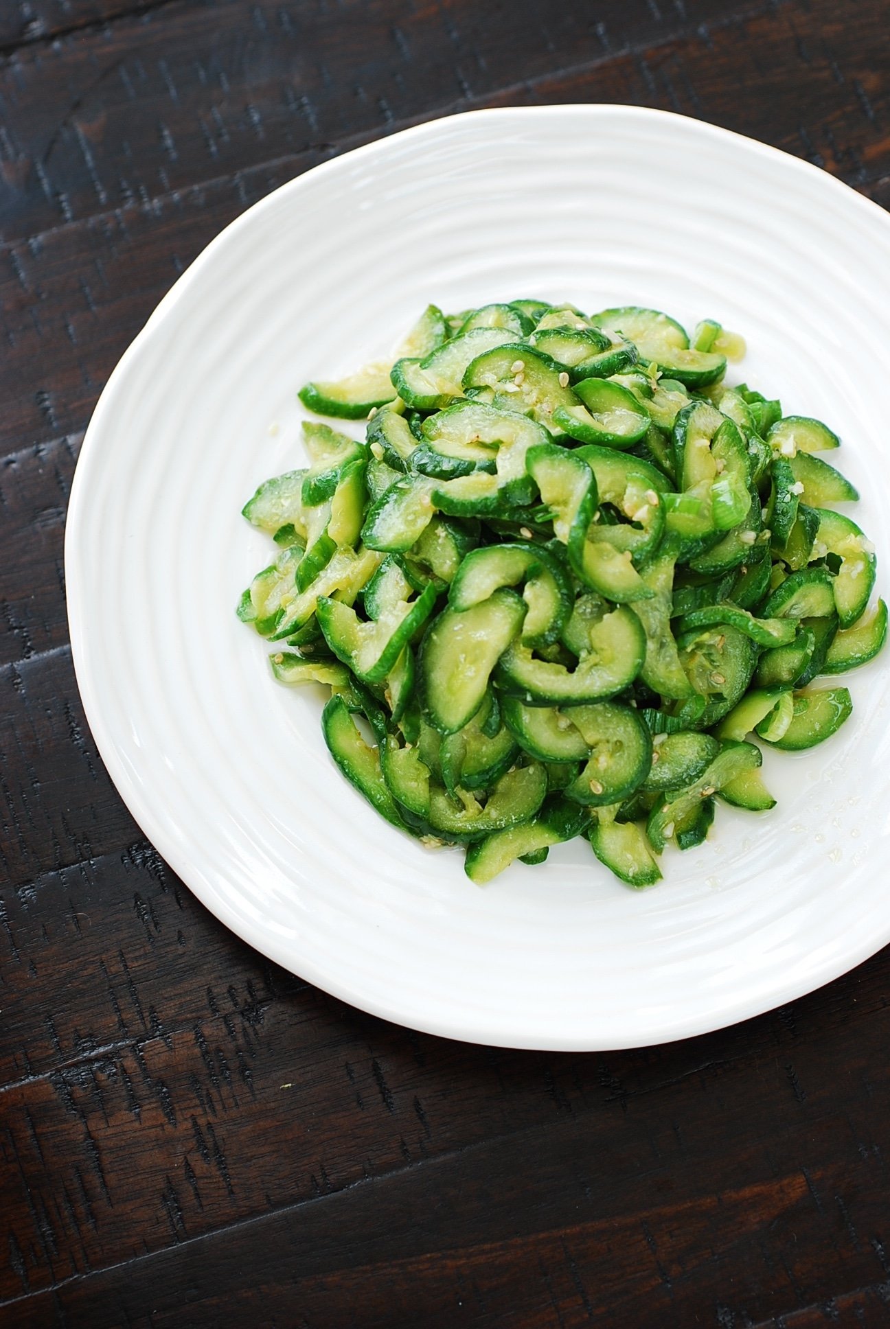 Korean Stir-Fried Cucumbers are a Quick and Easy Banchan