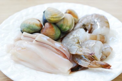 Seafood doenjang jjigae