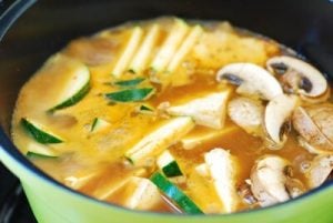 Seafood doenjang jjigae