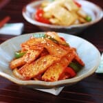 DSC 08554 150x150 1 - Eomuk Bokkeum (Torta di pesce fritto)