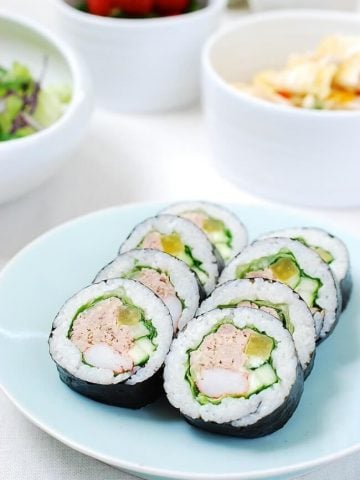 Chamchi gimbap recipe