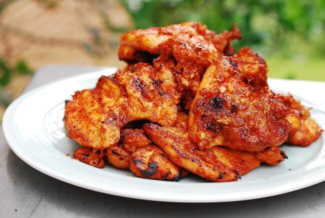 Spicy Grilled Chicken Korean Bapsang