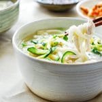 Korean chicken noodle soup