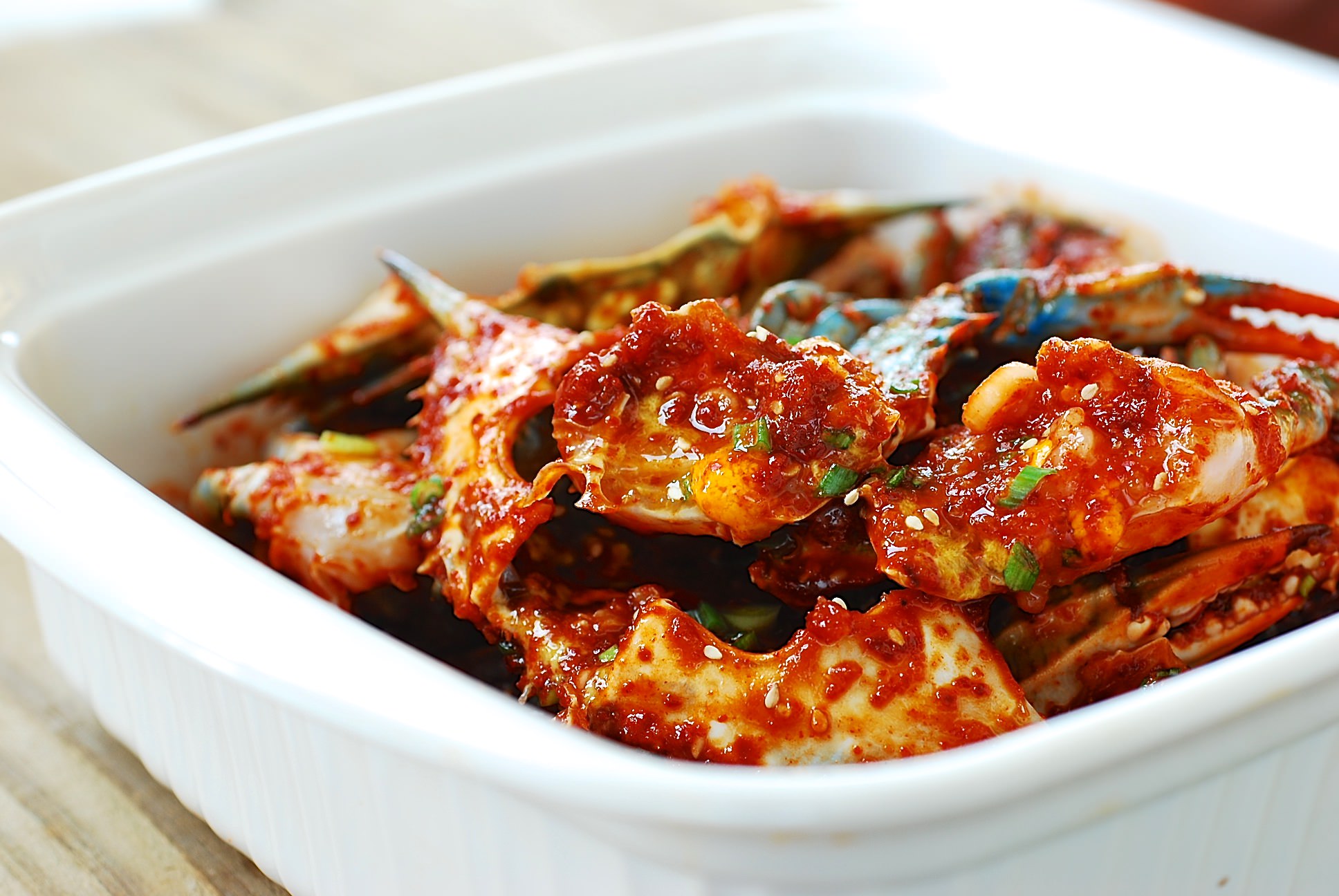 Yangnyeom Gejang (Spicy Raw Crabs)