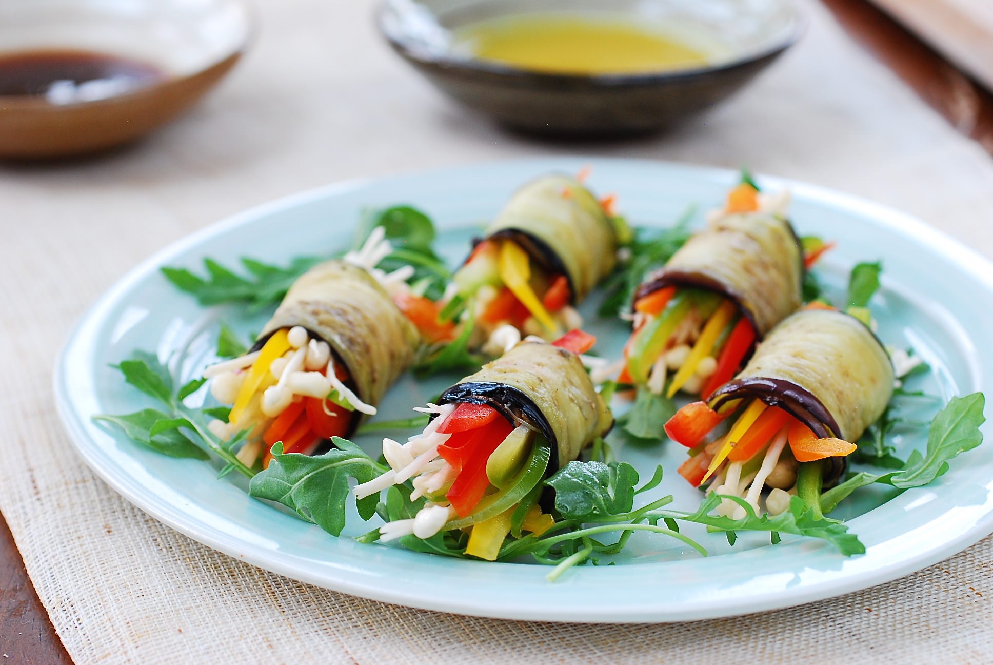 Eggplant Rolls (Gaji Mari)