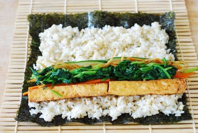 tofu gimbap