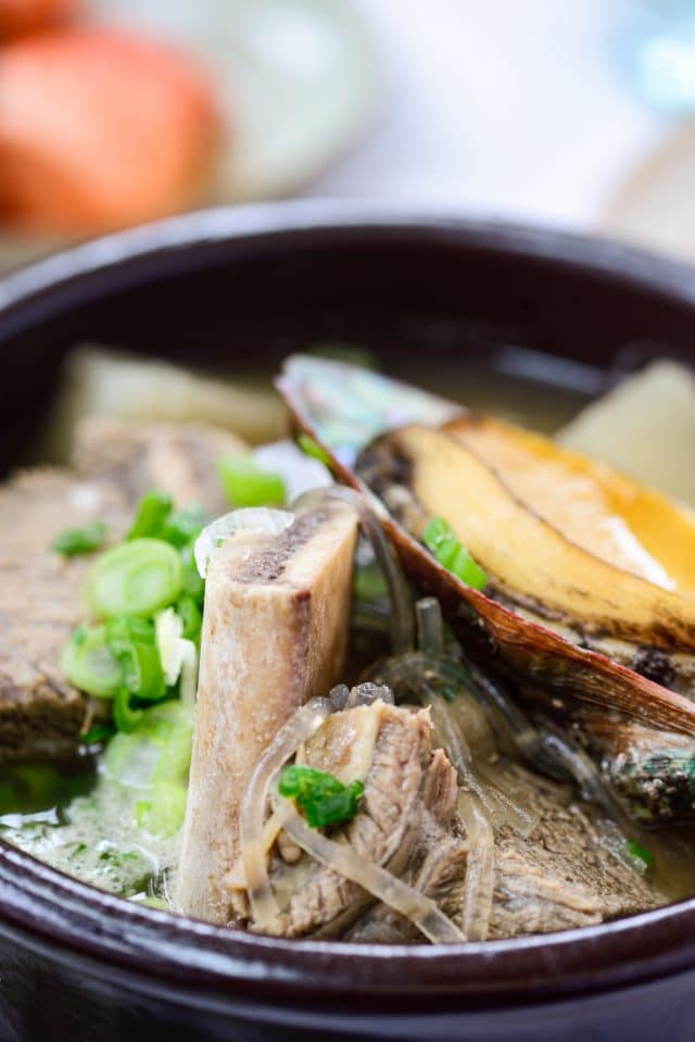 Galbitang (Beef Short Rib Soup) Korean Bapsang