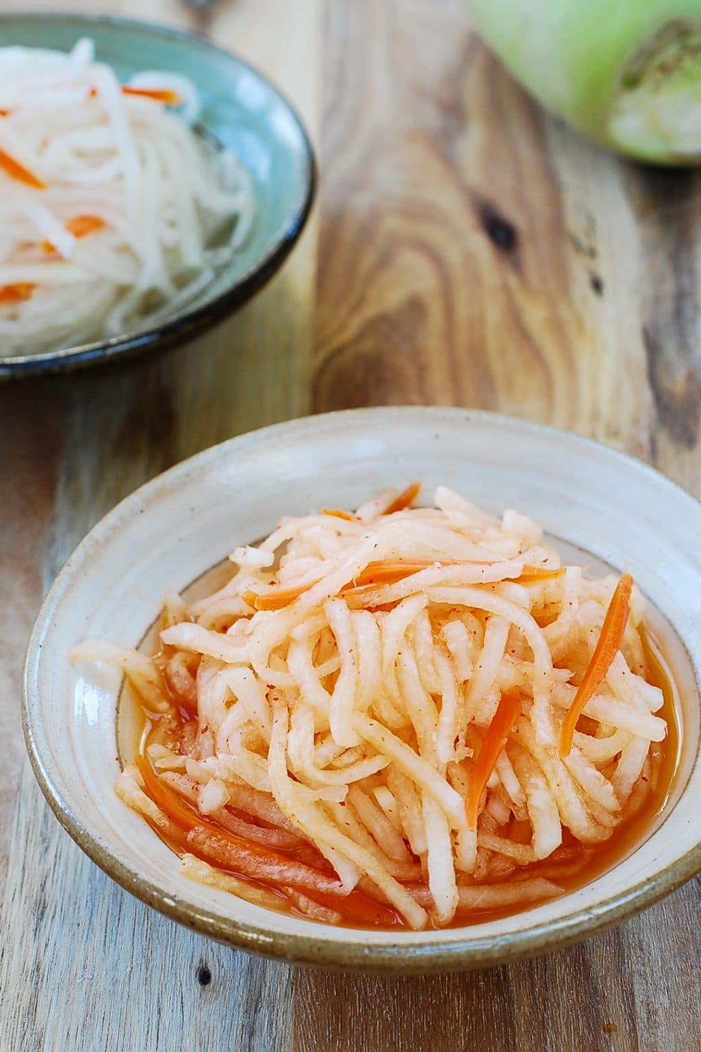 Musaengchae (Sweet and Sour Radish Salad) Korean Bapsang