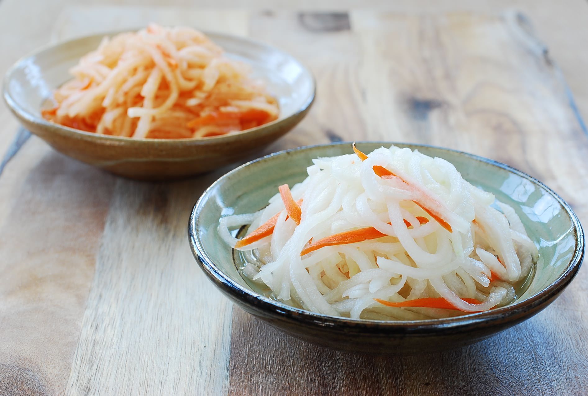 Musaengchae (Sweet and sour radish salad)