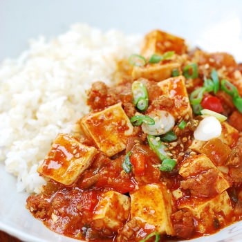 Korean-style mapo tofu