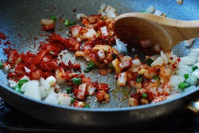 Korean-style mapa tofu