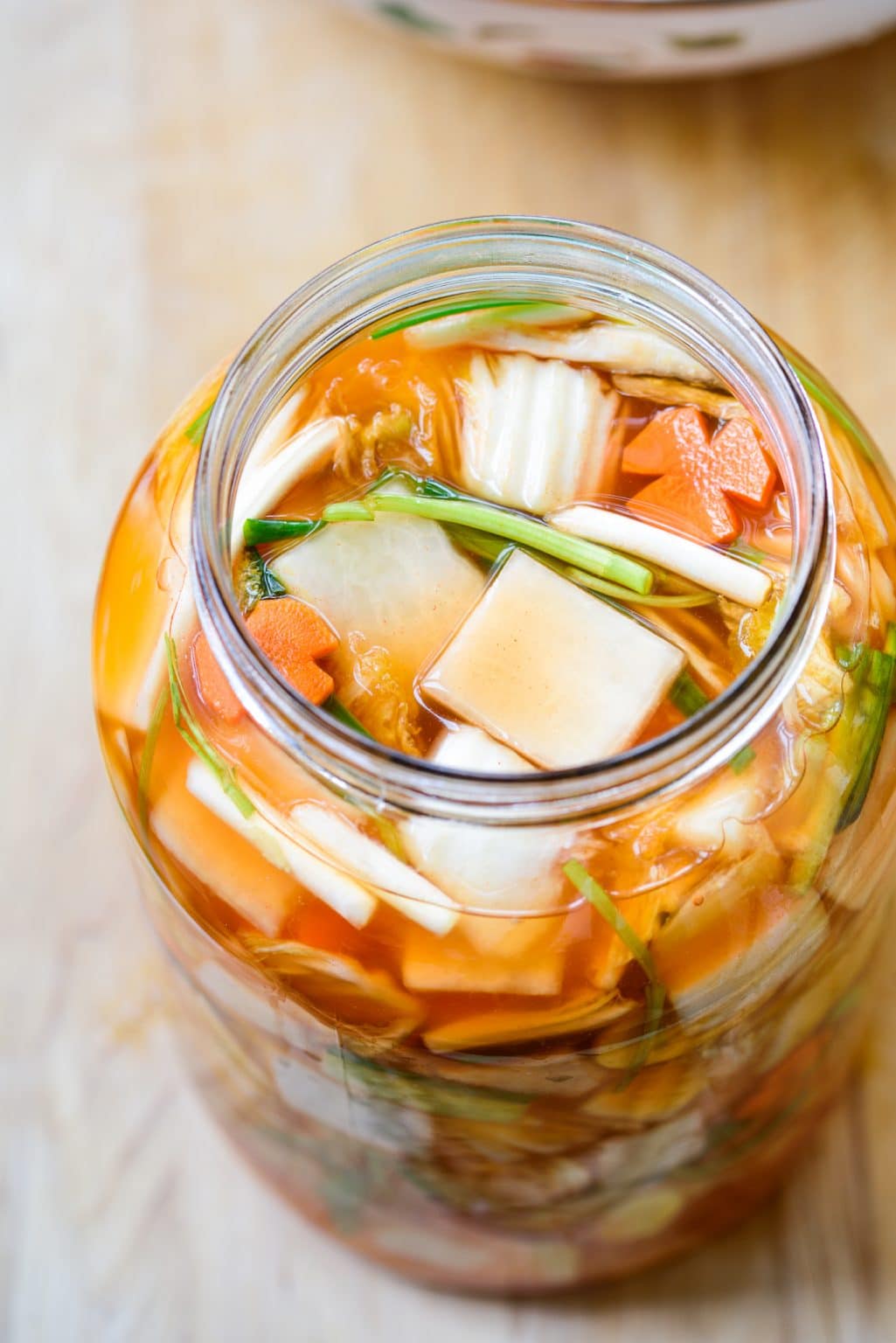 Nabak Kimchi (Water Kimchi) Korean Bapsang