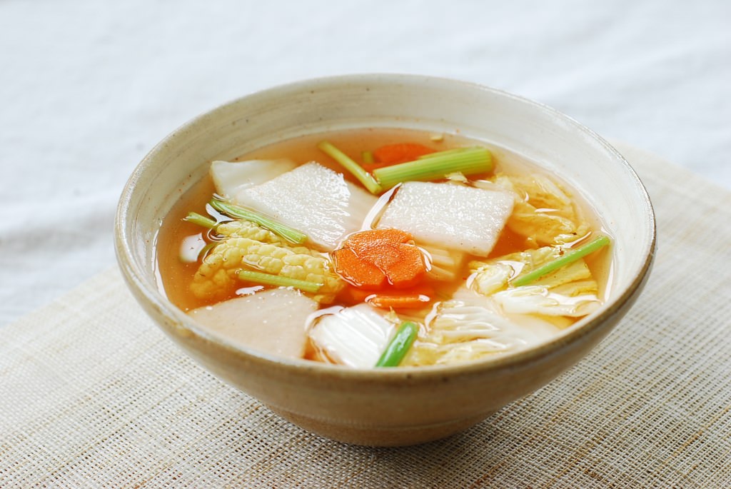 Nabak Kimchi (Water Kimchi) Korean Bapsang