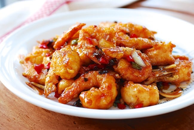 DSC 1087 e1460512998376 - KKanpung Saeu (Sweet and Spicy Shrimp)