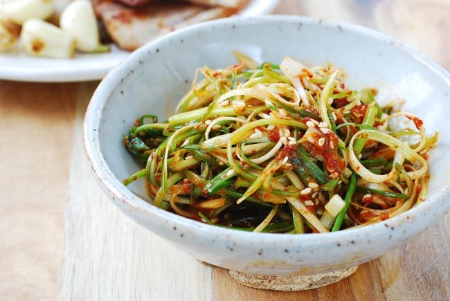 Pa Muchim (Scallion Salad)