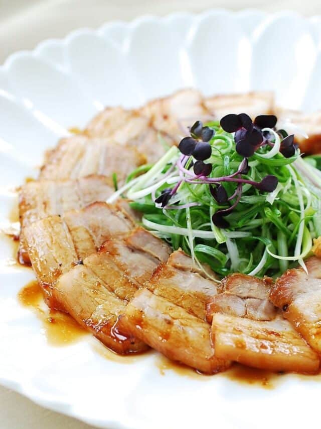 Slow Cooker Pork Belly (Samgyupsal)