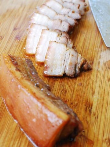 Slow cooker pork belly (samgyupsal)