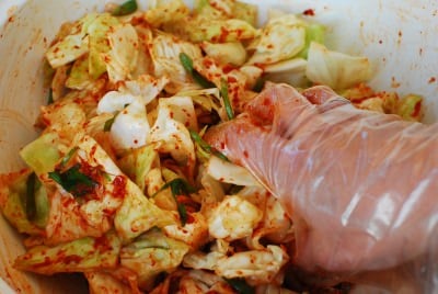 DSC 2056 e1470536763695 - Yangbaechu Kimchi (Green Cabbage Kimchi)