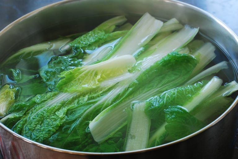 DSC 1339 1 768x514 - Putbaechu (Young Cabbage) Doenjang Muchim