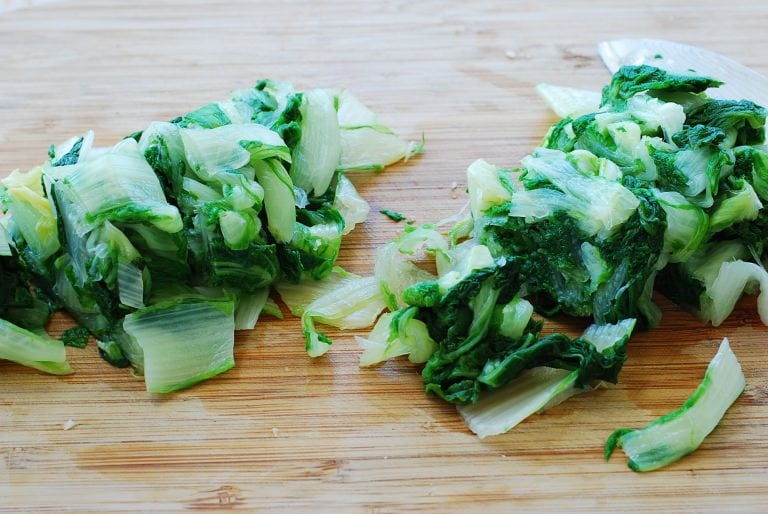 DSC 1354 2 768x514 - Putbaechu (Young Cabbage) Doenjang Muchim