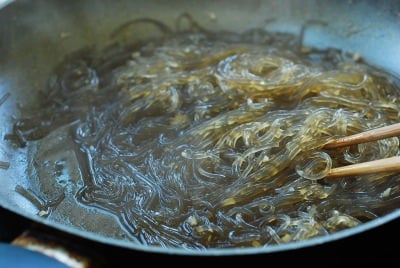 Kongnamul Japchae (Japchae with soybean sprouts