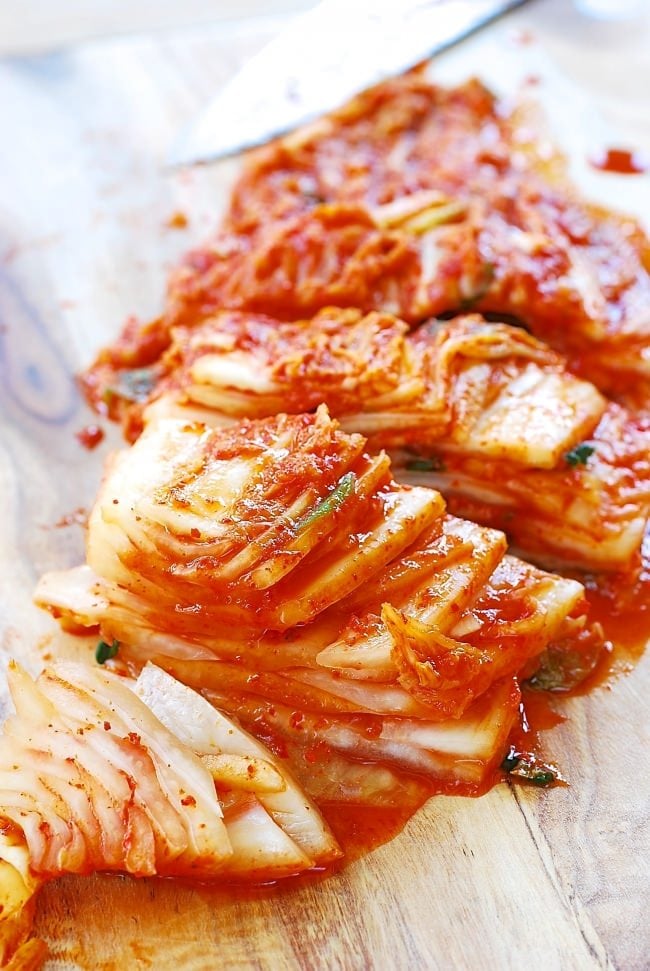 Vegan kimchi