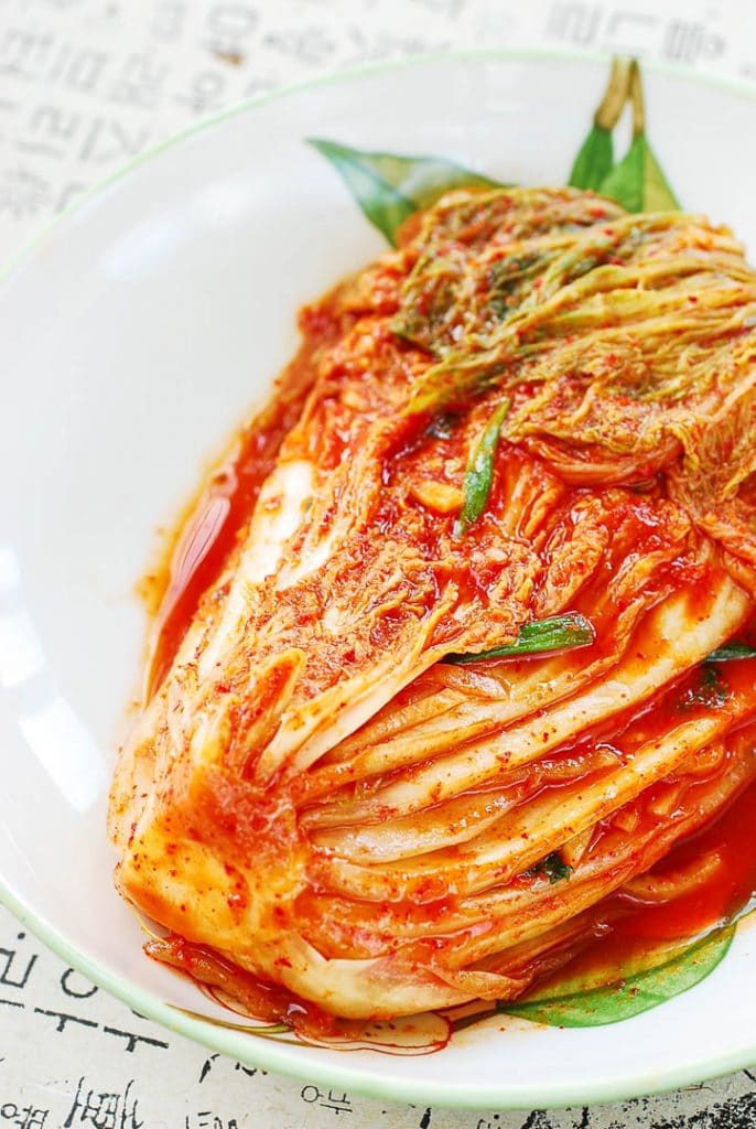 Vegan Kimchi Recipe Easy to Follow Korean Bapsang