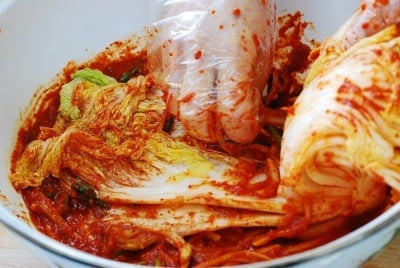 Vegan kimchi