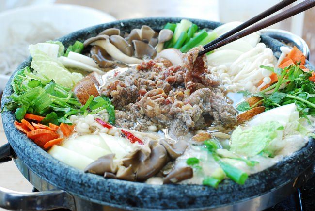 Korean Beef Bulgogi Hot Pot (Bulgogi Jeongol)