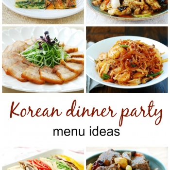 4 Korean Dinner Party Menu Ideas