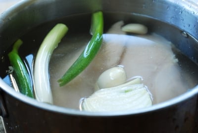 Dakgaejang (Spicy chicken soup)