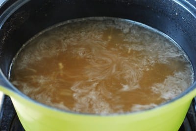 Gamjaguk (Korean potato soup)