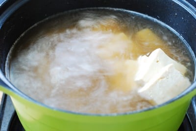 Gamjaguk (Korean potato soup)