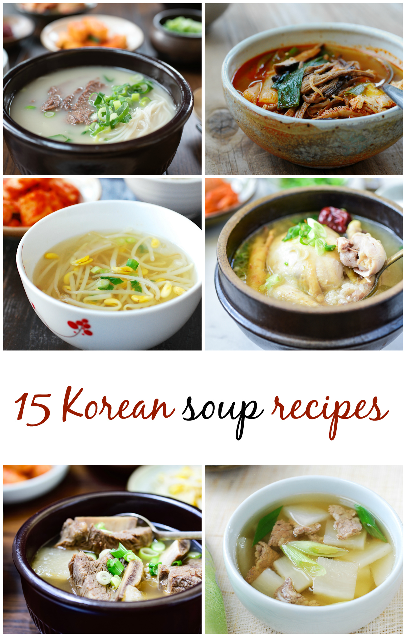15 Korean soup recipes - 15 Korean Soup Recipes
