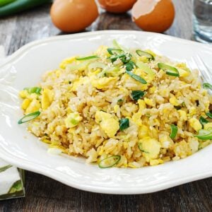 DSC 1939 2 300x300 - Egg Fried Rice (Gyeran Bokkeumbap)