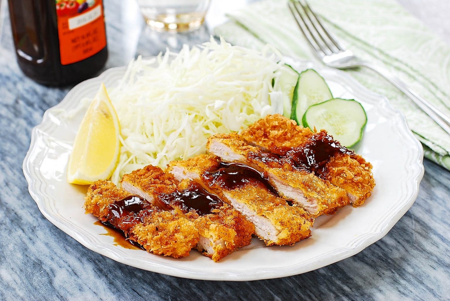 Easy Tonkatsu (Donkkaseu) Recipe Made with Pork Loin Chops