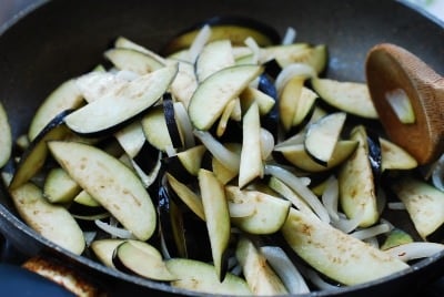 Gaji Bokkeum (Stir-fried eggplant)