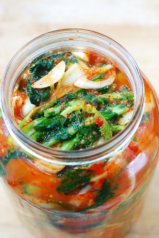 Yeolmu Kimchi (Young Summer Radish Kimchi) Korean Bapsang