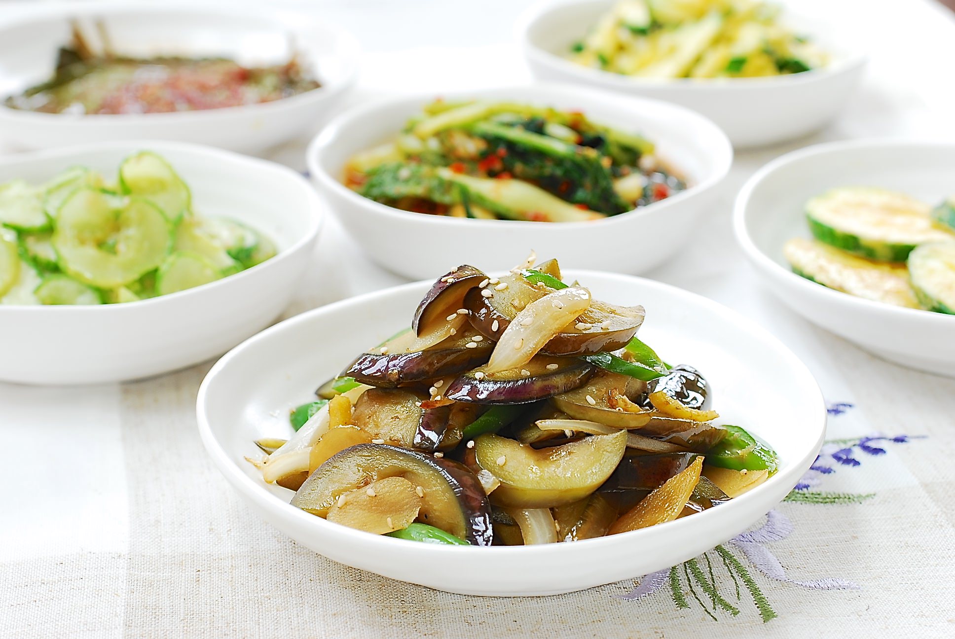 Gaji Bokkeum (Stir-fried Eggplant Side Dish)