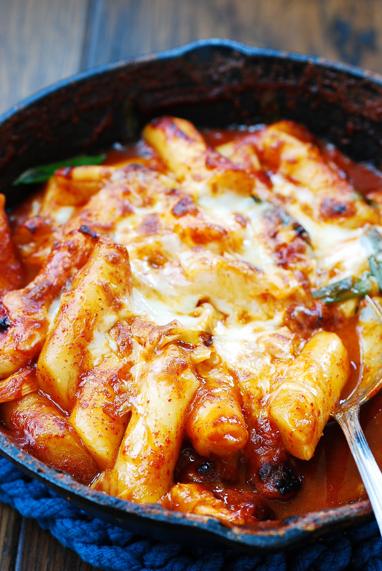 Korean Spicy Rice Cakes (Tteokbokki)