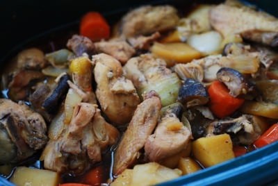 DSC 4578 e1504930033177 - Slow Cooker Dakjjim (Braised Chicken)