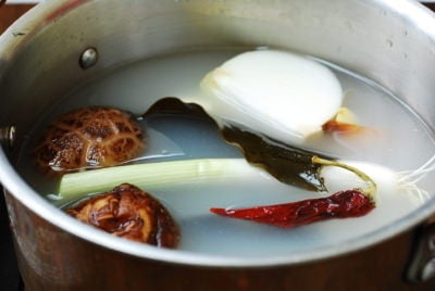 Mu Doenjang Guk (Korean Soybean Paste Radish Soup)