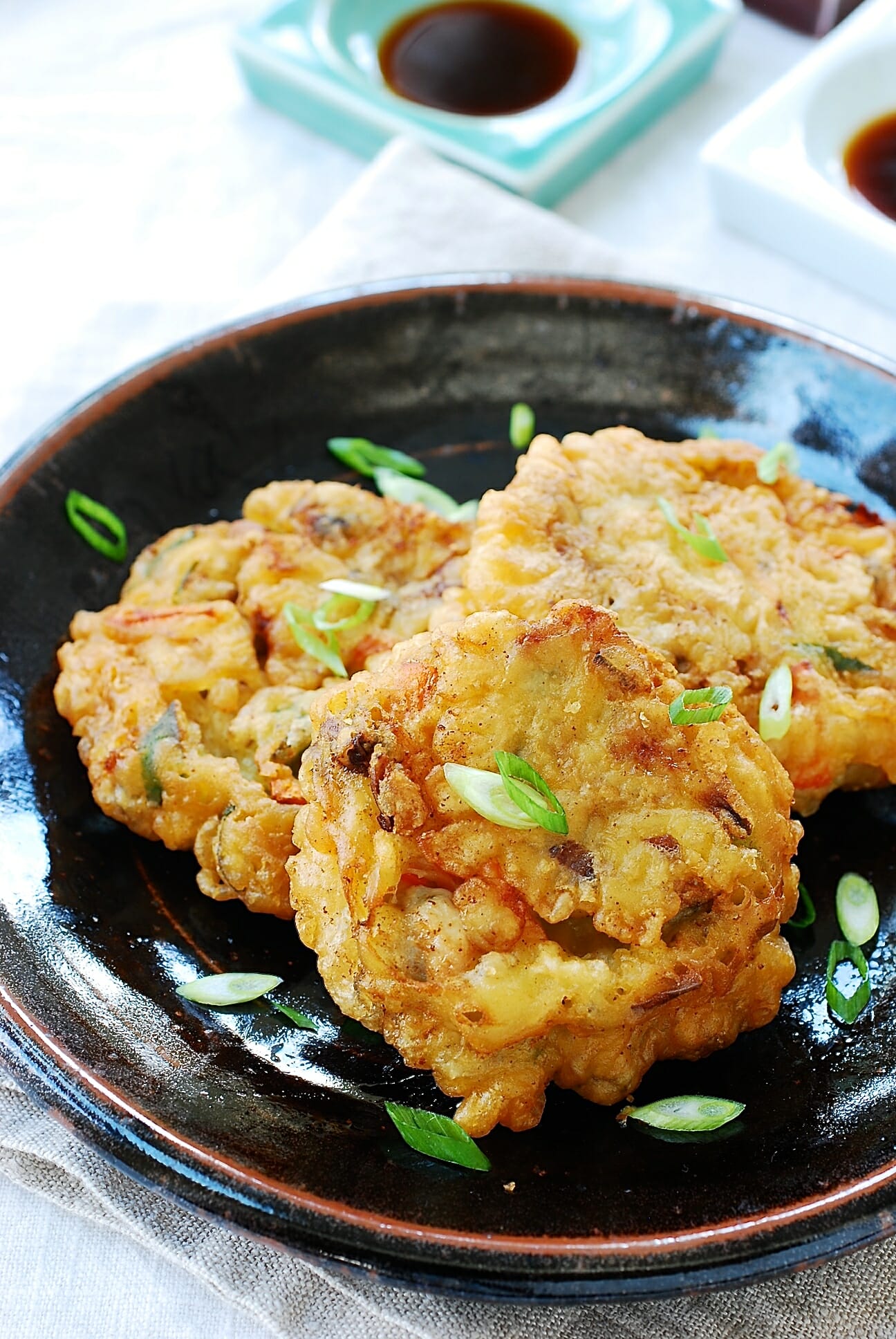 Crispy Guljeon (Korean-style Oyster Fritters)