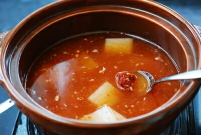 maeuntang (Korean spicy fish stew)