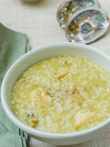 Jeonbokjuk (abalone porridge)