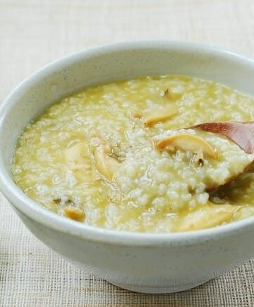 Jeonbokjuk (abalone porridge)