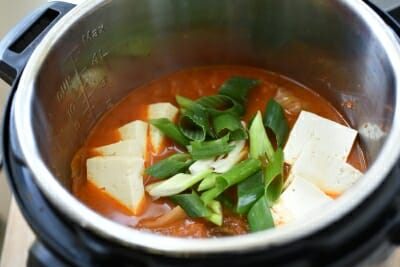 Instant Pot Kimchi Jjigae (Stew)