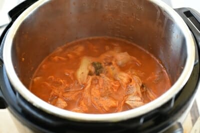DSC 0419 e1527565239482 - Instant Pot Kimchi Jjigae (Stew)